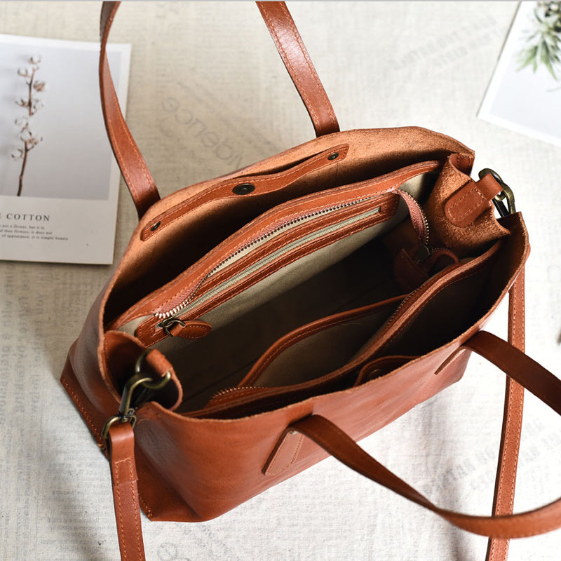 Elevate Handmade Leather Shoulder Bag Rise Fashion