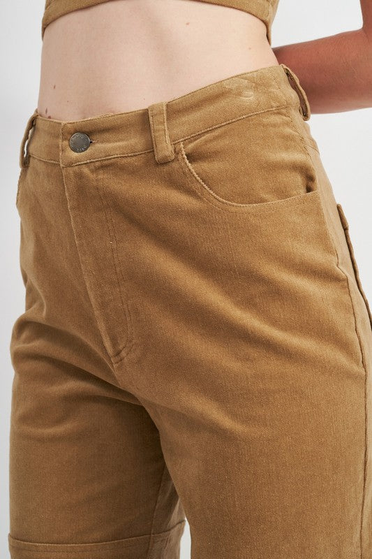 RELAXED FIT CORDUROY PANTS Emory Park