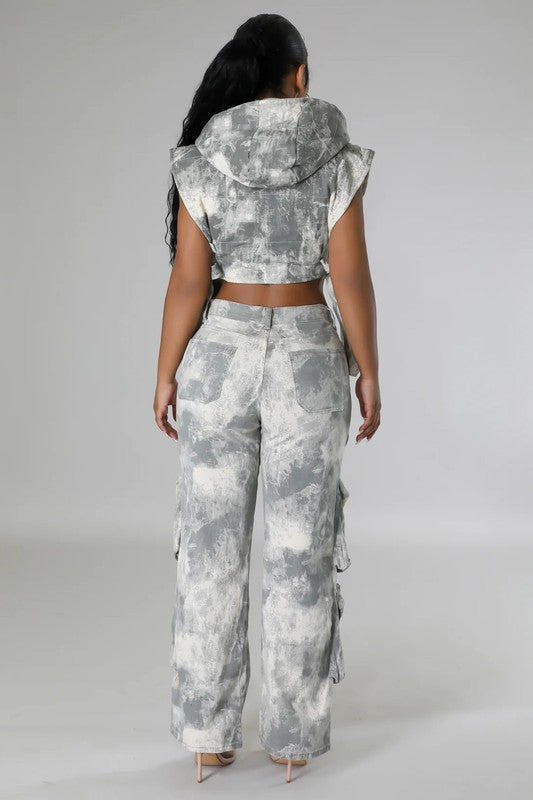 So Many Pockets Denim Duo By Claude