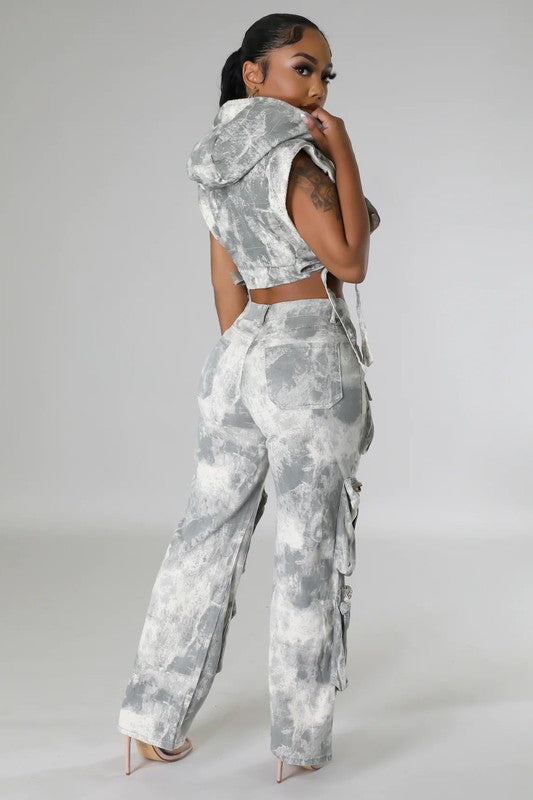 So Many Pockets Denim Duo By Claude