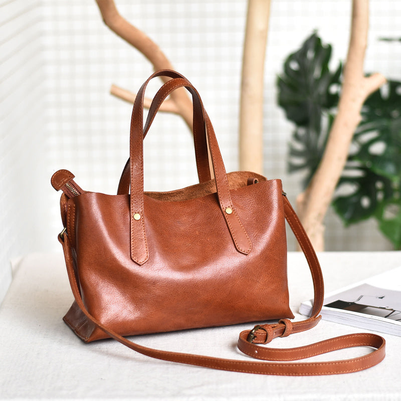 Elevate Handmade Leather Shoulder Bag Rise Fashion
