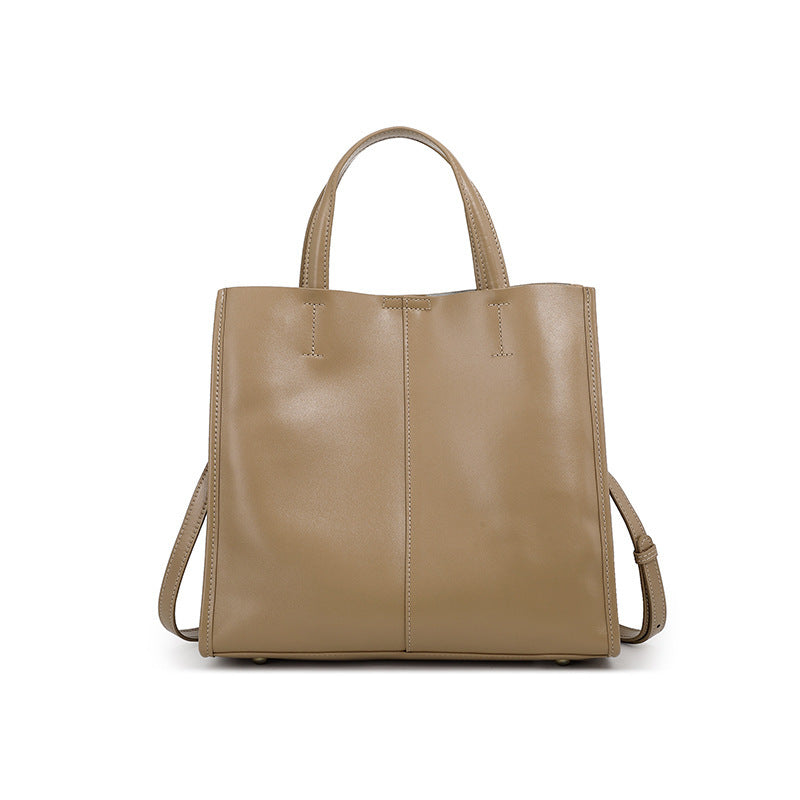 Heritage Rise Leather Tote Rise Fashion