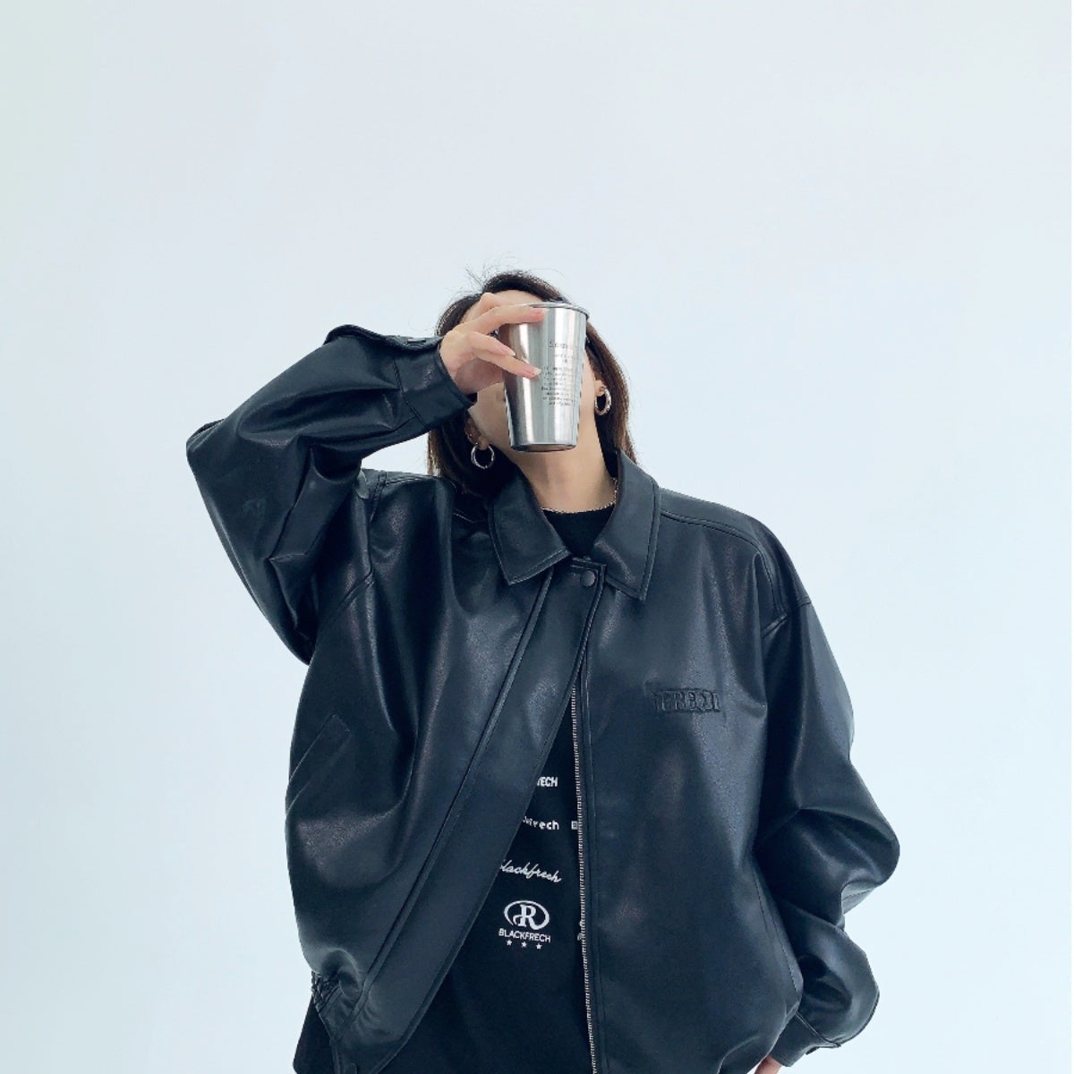 Troniche Street Moto Jacket Rise Fashion