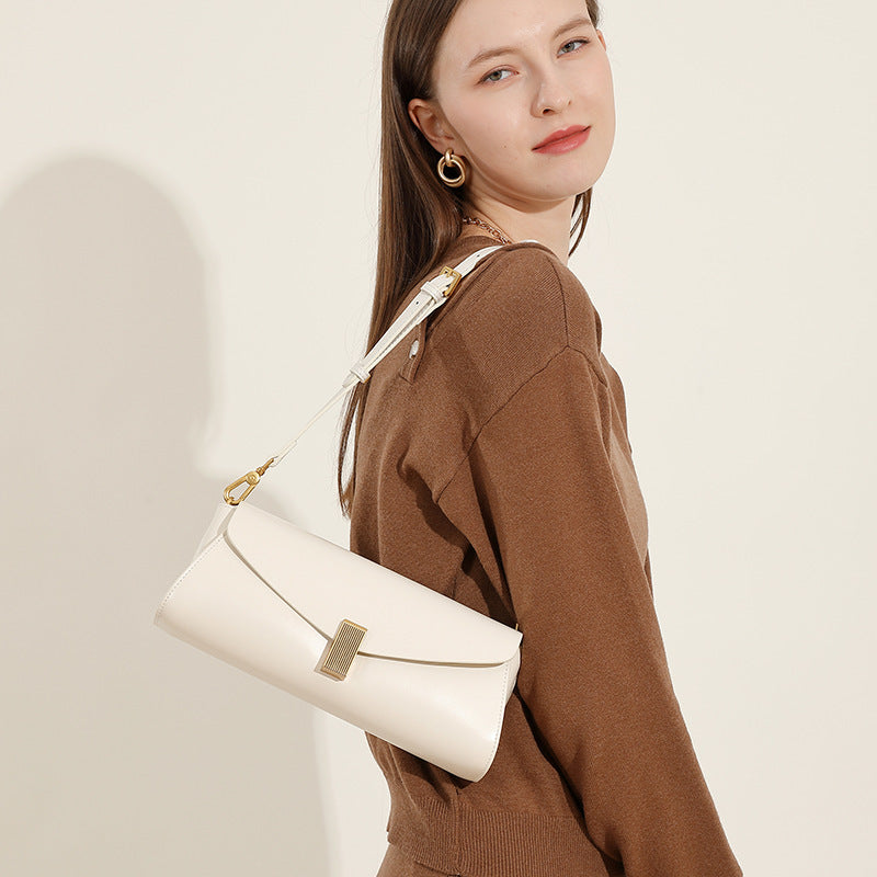 Verelle Structured Leather Crossbody Rise Fashion