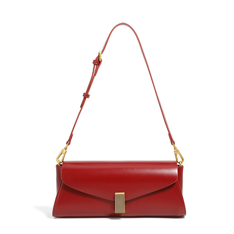 Verelle Structured Leather Crossbody Rise Fashion