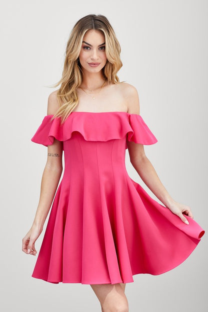 Alice A-Line Ruffle Dress Do + Be Collection