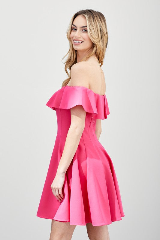 Alice A-Line Ruffle Dress Do + Be Collection