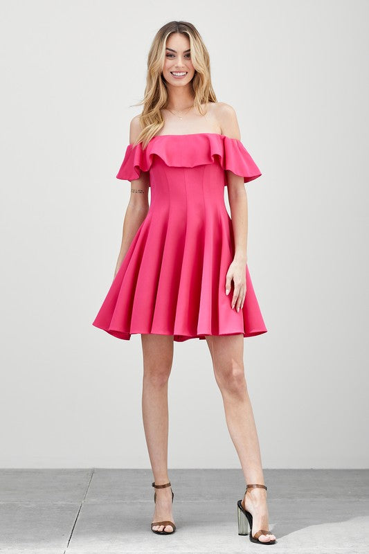 Alice A-Line Ruffle Dress Do + Be Collection