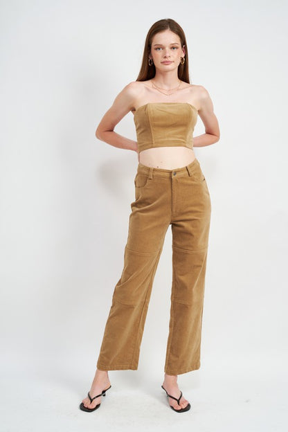 RELAXED FIT CORDUROY PANTS Emory Park