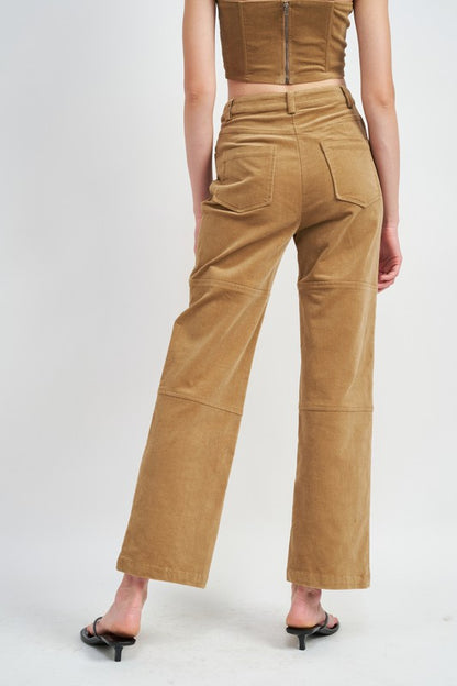 RELAXED FIT CORDUROY PANTS Emory Park