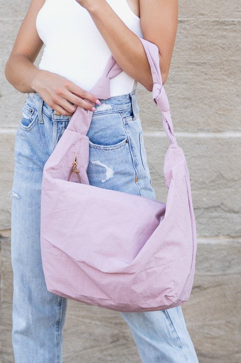 Piper Oversized Nylon Carryall Messenger Aili's Corner