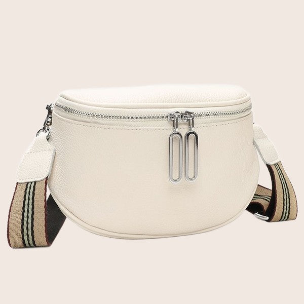 Jensyn Genuine Leather Sling Crossbody Bag Dani & Em