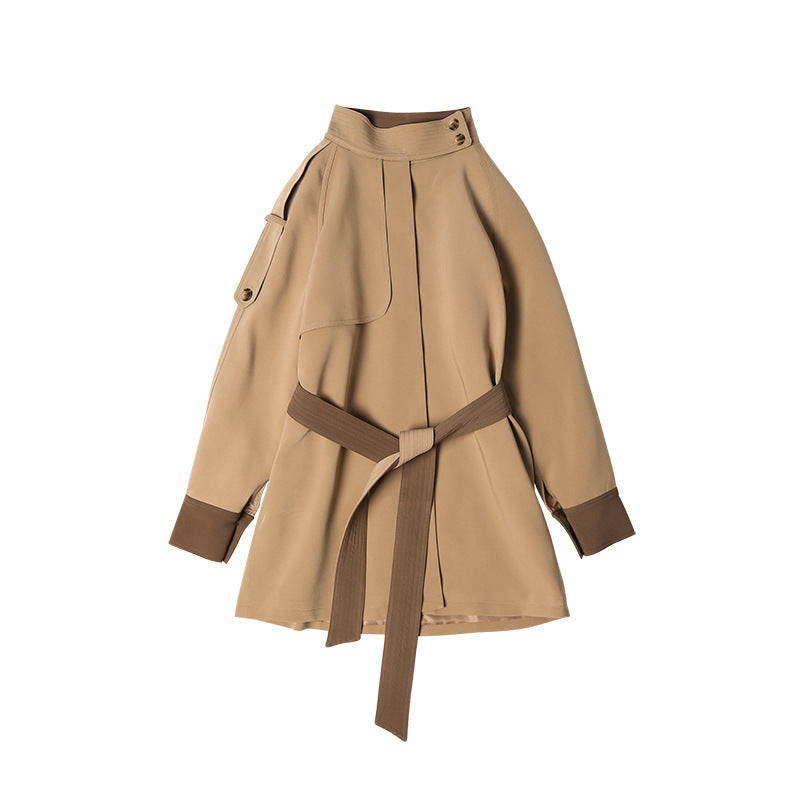 Kensley Cloak Belted Trench