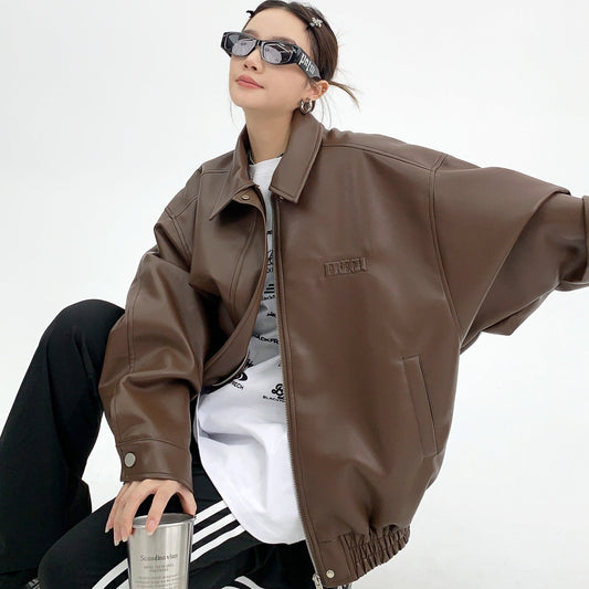 Troniche Street Moto Jacket Rise Fashion