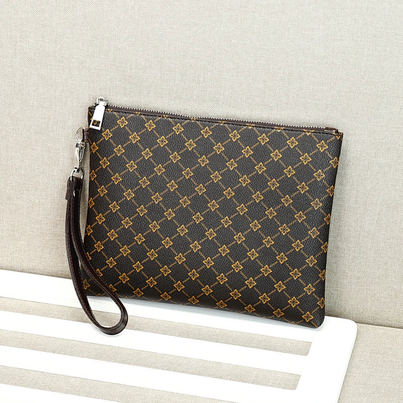 Fashion Soft PU Leather Men Cardholder Case High Quality Business men Clutch Bag Casual Male Leather Money Handbag Rise Fashion