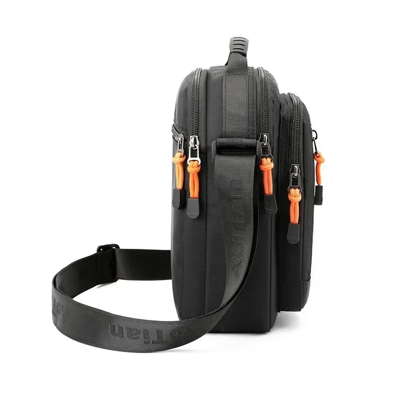 Multi-Function Men's Bag High Quality Nylon Man Messenger Bag Crossbody Bags Fashion Casual Men's Small Bag Handbag Shoulder Bag Rise Fashion