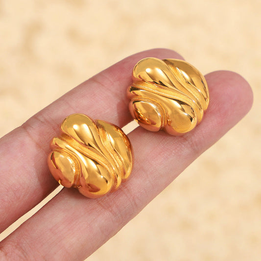 Avera Asymmetry Stud Earrings Rise Fashion