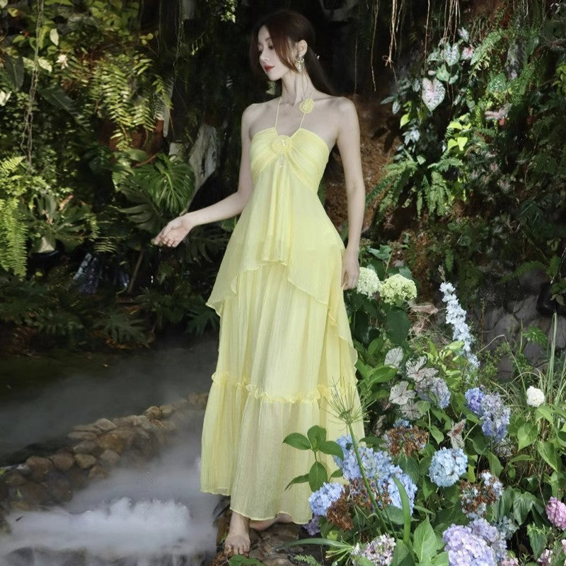 Meilun Garden Gown Rise Fashion