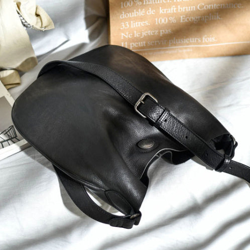 Retro Rise Leather Messenger Bag Rise Fashion